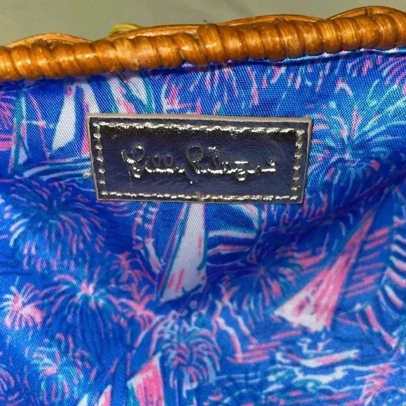 Lilly Pulitzer 🌺 Wicker Case 🌺 - Picture 4 of 5